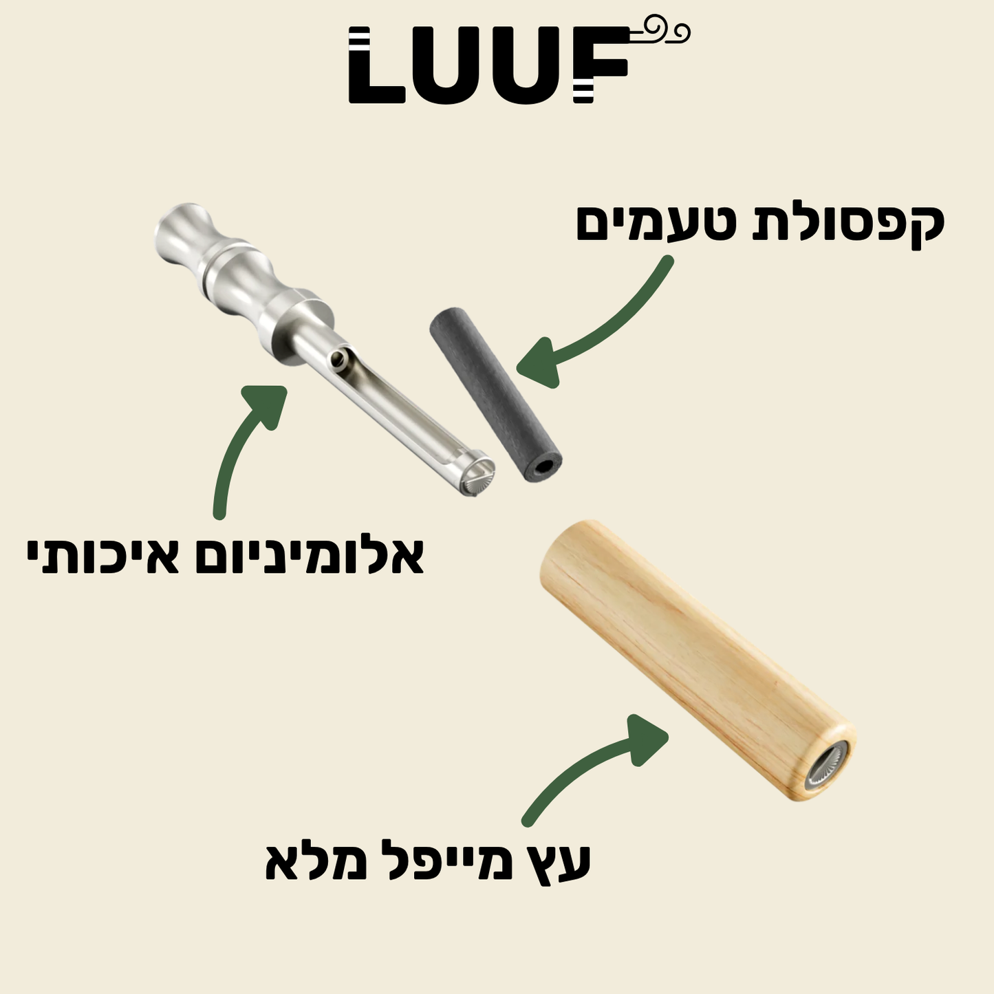 משאף הגמילה - Luuf™